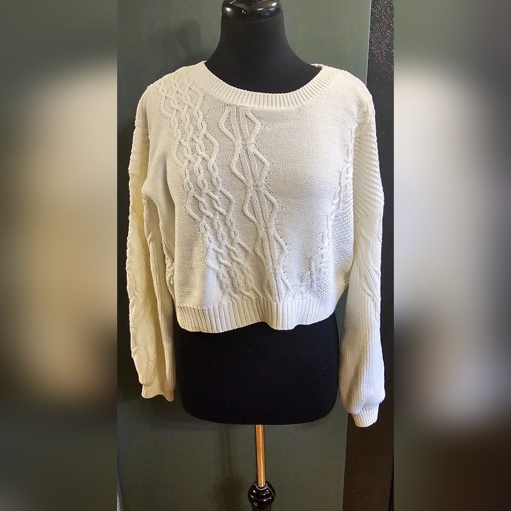 Mauve by anthropologie sweater